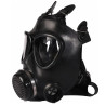 Men Army Masque à gaz BDSM KOMPLET BREATH Noir